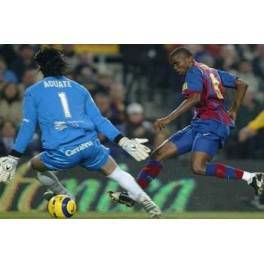 Liga 04/05 Barcelona-3 R. Santander-0