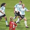 Copa Confederaciones 2005 Argentina-2 Alemania-2