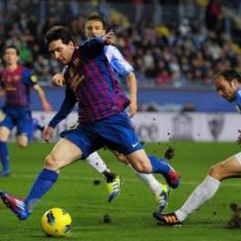 Liga 09/10 Málaga-0 Barcelona-2