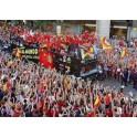 Celebración España Campeon Mundial 2010