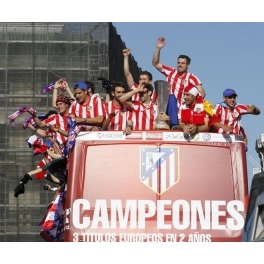 Celebracion At.Madrid 11/12 Campeón League Cup (Uefa)