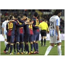 Liga 12/13 Málaga-1 Barcelona-3