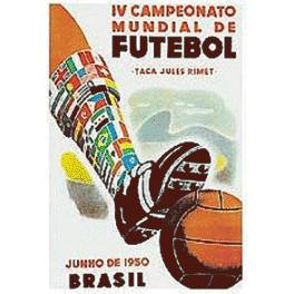 Mundial 1950 España-2 Uruguay-2