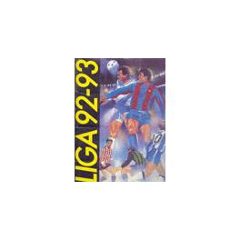 Liga 92/93 Barcelona-2 R. Madrid-1
