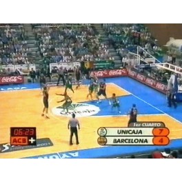 Liga ACB 00/01 1/2 3ºpartido Unicaja-95 Barcelona-102