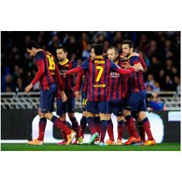 Copa del Rey 12/13 1/2 vta R.Sociedad-1 Barcelona-1