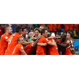 Mundial 2014 1/4 Holanda-0 C.Rica-0