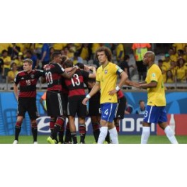 Mundial 2014 1/2 Brasil-1 Alemania-7