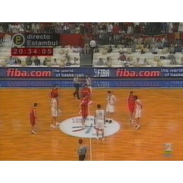 Eurobasket 2001 1/2 Yugoslavia-78 España-65