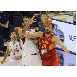 Mundobasket 2014 1ªfase Irán-60 España-90