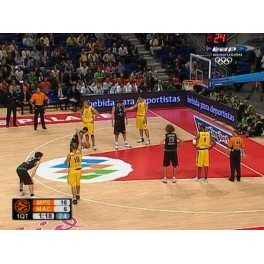 Euroliga 07/08 1/2 M.Siena-85 Maccabi-92 Euroliga 07/08 1/2 M.Siena-85 Maccabi-92