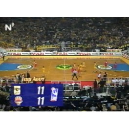 Copa Saporta 98/99 1/2 vta Aris-50 Pamesa-58