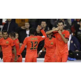 Liga 14/15 Valencia-0 Barcelona-1