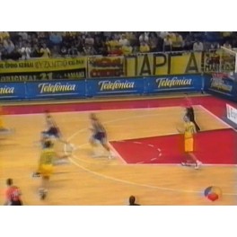 Euroliga 00/01 1/2 1ºpartido A.E.K.-75 Tau-74