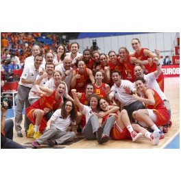 Eurobasket Femenino 2015 3/4 puesto Bielorrussia-58 España-74
