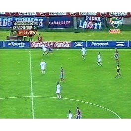Copa Mercosur 2001 San Lorenzo-4 C. Porteño-2