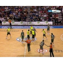 Euroliga 06/07 1/4 1ºpartido Unicaja-91 Barcelona-75 Euroliga 06/07 1/4 1ºpartido Unicaja-91 Barcelona-75