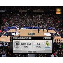 Liga ACB 10/11 1/2 4ºpartido Bilbao B.-80 R.Madrid-72