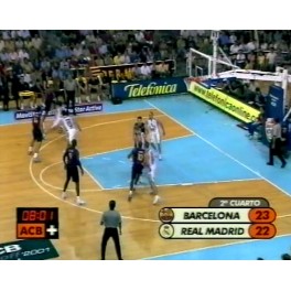 Final Liga ACB 00/01 1ºpartido Barcelona-81 R.Madrid-73 Final Liga ACB 00/01 1ºpartido Barcelona-81 R.Madrid-73