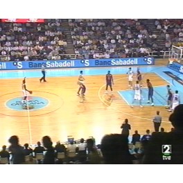 Liga ACB 97/98 1/2 3ºpartido Barcelona-72 Tau-74