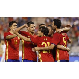 Amistoso 2016 Bélgica-0 España-2