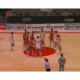 Pre Olimpico 1988 Yugoslavia-84 España-73 Pre Olimpico 1988 Yugoslavia-84 España-73