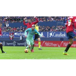 Liga 16/17 Osasuna-0 Barcelona-3