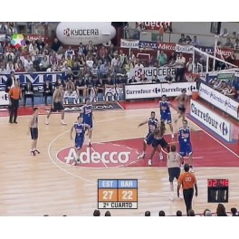 Liga ACB 04/05 1/4 4ºpartido Estudiantes-81 Barcelona-63