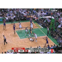 Final NBA 07/08 1ºpartido Boston-98 L.A. Lakers-88