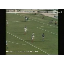 Amistoso 1978 Turquia-1 Italia-2