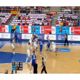 Eurobasket 2009 2ªfase Lituania-79 Serbia-89