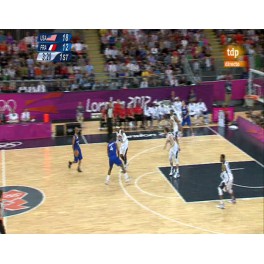Olimpiada 2012 1ªfase U.S.A.-98 Francia-71