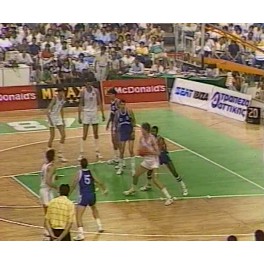 Eurobasket 1987 1ªfase Yugoslavia-88 Francia-83