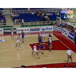 Eurobasket 1995 1ªfase España-75 Francia-86 Eurobasket 1995 1ªfase España-75 Francia-86
