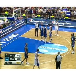 Eurobasket 2005 Repesca 1/4 Francia-74 Serbia y M.-71 Eurobasket 2005 Repesca 1/4 Francia-74 Serbia y M.-71