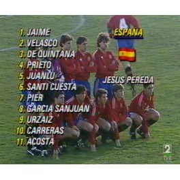 Amistoso sub-21 1992 España-1 Italia-0