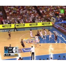 Eurobasket 2007 1ªfase España-93 Letonia-77 Eurobasket 2007 1ªfase España-93 Letonia-77