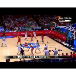 Mundobasket 2014 1ªfase Argentina-85 Croacia-90