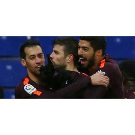 Liga 17/18 Espanyol-1 Barcelona-1