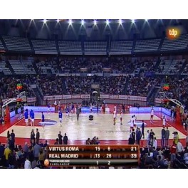 Euroliga 10/11 1ªfase Roma-56 R.Madrid-74