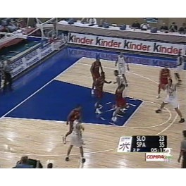 Eurobasket 2001 1ªfase Eslovenia-61 España-85 Eurobasket 2001 1ªfase Eslovenia-61 España-85