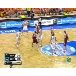 Eurobasket 2005 1ªfase España-114 Letonia-109 Eurobasket 2005 1ªfase España-114 Letonia-109