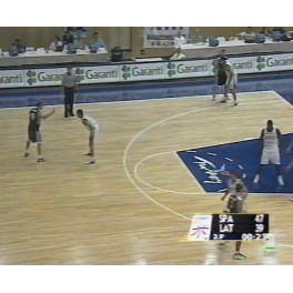 Eurobasket 2001 1ªfase España-106 Letonia-77 Eurobasket 2001 1ªfase España-106 Letonia-77