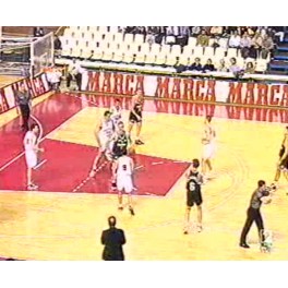 Euroliga 95/96 1ªfase R.Madrid-76 B.Bolonia-71