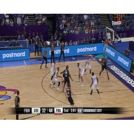 Eurobasket 2017 1ªfase Grecia-87 Francia-96 Eurobasket 2017 1ªfase Grecia-87 Francia-96