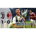 Final Supercopa de Italia 2019 Juventus-1 Milán-0