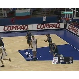 Eurobasket 2001 1ªfase Rusia-106 Grecia-81