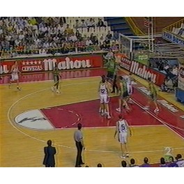 Liga ACB 96/97 1/4 2ºpartido R.Madrid-88 Joventud-81