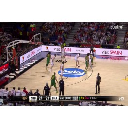 Mundobasket 2014 1ªfase Serbia-73 Brasil-81