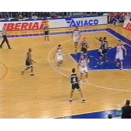 Euroliga 98/99 1ªfase R.Madrid-77 Paok-69